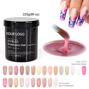 Gel UV camouflage de haute qualité à la mode, <span class=keywords><strong>Venalisa</strong></span> Jelly Extention, 25 couleurs, étiquetage privé, 8 oz, gel LED fin - Product Image 6