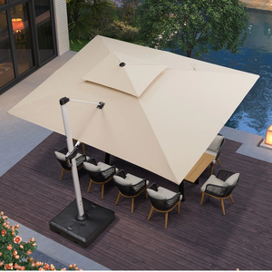 <span class=keywords><strong>Grand</strong></span> <span class=keywords><strong>parasol</strong></span> pliable de banquet imperméable d'extérieur commercial au design moderne pour mariage, hôtel, restaurant, jardin, parc - Product Image 2