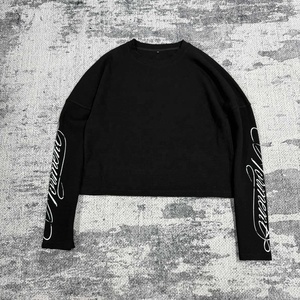 TS3762 stampa digitale personalizzata <span class=keywords><strong>termica</strong></span> a manica lunga T-shirt a tracolla Waffle in maglia a maniche lunghe da uomo Waffle in maglia <span class=keywords><strong>termica</strong></span> - Product Image 1
