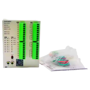 オリジナル新品 DVP28SV11T2 CPU プログラム容量 16k ステップ 24VDC 16 ポイントデジタル入力 12 出力 PLC プログラムロジックコントローラ - Product Image 1