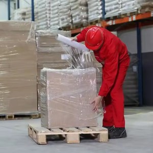 PE Stretch Film <b>Pallet</b> Shrink <b>Wrap</b> Polyethylene Transparent Stretch Film - Product Image 5