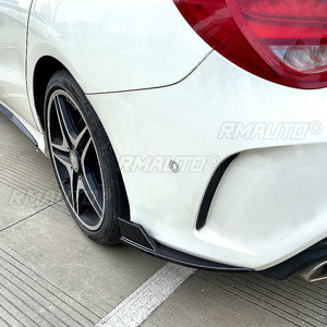 Rear Bumper Lip Diffuser Side Spoiler <b>Splitter</b> for Mercedes Benz CLA-Class C117 CLA180 200 CLA45 AMG 2013-2019 Body Kits - Product Image 4