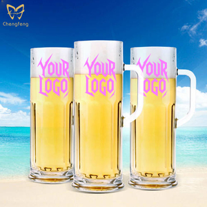 Chopes à bière allemandes de 600 ml, mugs à sublimation, Deustch Bier, verre en laiton, poignée, mugs à bière - Product Image 3