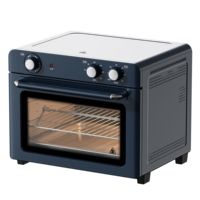 Four de cuisine multifonction 26L le plus vendu avec friteuse à air et rôtissoire 1800W, commande par bouton, chauffage rapide et nettoyage facile