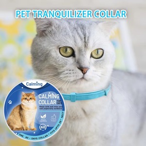 Collar calmante para cachorros y gatitos con aroma duradero, ajustable y que proporciona alivio emocional. - Product Image 5