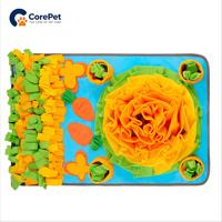 Tapis de Sniffing Distributeur Lent de Friandises, Jouet Puzzle en Feutre pour Chien et Chat, Tapis d'Entraînement Énergétique Antidérapant Lavable pour Intérieur