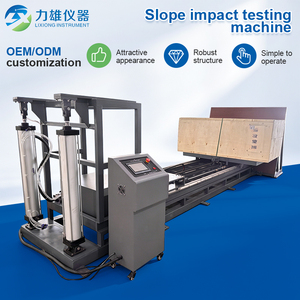 Machine d'essai d'impact en pente contrôlée par écran tactile, capacité de charge maximale de 200 kg, pour essai d'impact horizontal des emballages - Product Image 1