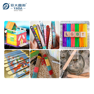 Que Kem Bằng Gỗ Tự Nhiên Đa Năng Cho Trẻ Em Đồ Thủ Công Mỹ Nghệ Tự Làm Và Làm Kem Que Dự Án Thủ Công - Product Image 6