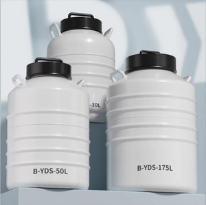 Réservoir d'azote liquide, réservoir de gaz azote de laboratoire, conteneur carré, seau - Product Image 1