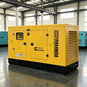 Groupe électrogène diesel refroidi par eau 40 kW 50 kVA silencieux triphasé 50 Hz pour usage industriel de secours - Product Image 1