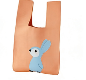 Bolsos de Mano Tejidos a Crochet para Mujer, Otoño-Invierno, Diseño de Cuadros, Hechos a Mano - Product Image 1