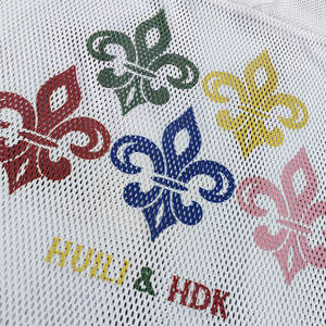 Huili 새로운 디자인 여름 경량 메쉬 티셔츠 특대 맞춤 남성 맞춤형 로고 인쇄 <span class=keywords><strong>V</strong></span> 넥 반팔 그래픽 티 - Product Image 4