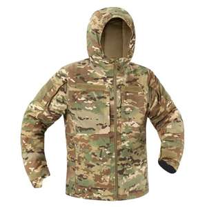 Giacche tattiche da esterno americano pantaloni di cotone caldo a prova di freddo outwear impermeabile con cappuccio antivento cappotto invernale mimetico - Product Image 1