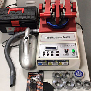 Testeur d'abrasion rotatif Type <span class=keywords><strong>Taber</strong></span> cuir testeur de résistance à l'abrasion <span class=keywords><strong>instrument</strong></span> de <span class=keywords><strong>test</strong></span> d'usure - Product Image 4