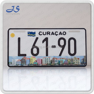 Plaques d'<span class=keywords><strong>immatriculation</strong></span> de Curaçao, plaques d'<span class=keywords><strong>immatriculation</strong></span> personnalisées pour véhicules, pour les administrations - Product Image 4