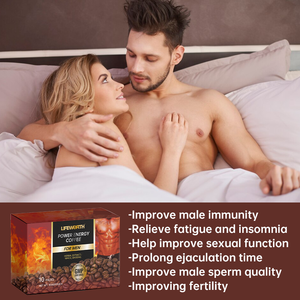 Lifeworth Private Label Arábica Café instantáneo <span class=keywords><strong>con</strong></span> extracto de <span class=keywords><strong>ginseng</strong></span> en polvo Black Maca Power Energy Coffee - Product Image 4