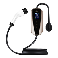 GDON Chargeur rapide monophasé 7kW pour véhicule électrique portable Type 2 Équipement de charge