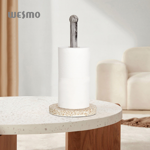 Porte-serviettes en résine <span class=keywords><strong>beige</strong></span> terrazzo moderne multifonctionnel, porte-papier <span class=keywords><strong>toilette</strong></span>, porte-mouchoirs <span class=keywords><strong>de</strong></span> cuisine - Product Image 6