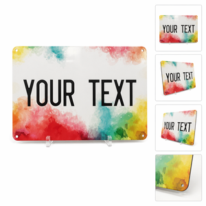 Placa Decorativa Impresa en UV con Diseño de <span class=keywords><strong>Bambi</strong></span>, Patriótica, para Halloween, Decoración de Pared, Letrero Metálico - Product Image 4