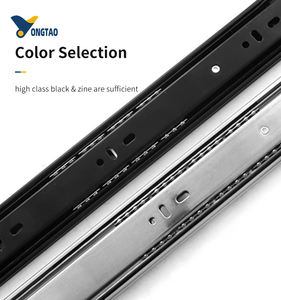 Silencio triple doble <span class=keywords><strong>de</strong></span> hardware <span class=keywords><strong>de</strong></span> <span class=keywords><strong>muebles</strong></span> en forma armario suave telescópica deslizante - Product Image 5