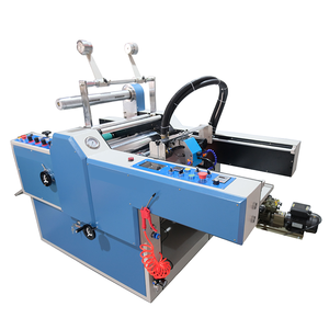 Machine à plastifier à rouleaux chauds entièrement automatique LUKES FACTORY Production SWFM540F à chauffage par <span class=keywords><strong>huile</strong></span> avec contrôle informatique pour papier - Product Image 1
