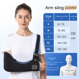 Eslinga de brazo de engranaje de cirugía transpirable extraíble multifuncional para fractura de antebrazo dislocación de articulación de muñeca suministro de atención médica - Product Image 4