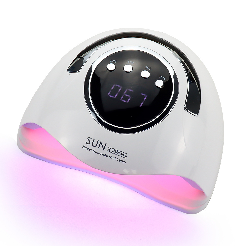 UV/LEDネイルランプ 12V タイマー付き 380W SUN X28 MAX UV LED Nail Lamp - Fast & Professional Curing