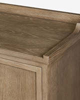 Meuble de rangement moderne en bois de luxe pour salon, console TV, armoire à 4 portes