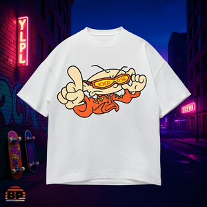 Camiseta con Estampado de Dibujos Animados, Unisex, Cuello Redondo, Manga Corta, Impresión Digital, Promocional - Product Image 2