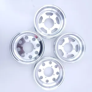 Grosir 8 inci 10 inci Monkey DAX sepeda motor Alloy Rims 8 "x 2.5" 8x3.5 "retrofit roda Aluminium