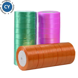 Hot Bán 3/4 "20Mm Mặt Duy Nhất <span class=keywords><strong>Satin</strong></span> <span class=keywords><strong>Ribbon</strong></span> 100% Polyester Nhà Máy Lớn Cổ Phiếu 25 Yards/Cuộn 196 Màu Sắc Cho Món Quà Sinh Nhật Bọc - Product Image 4