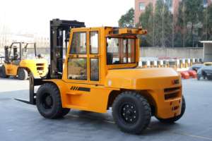 חובה כבדה 10 טון דיזל מלגזה משאית cpcd100 יורו v מנוע פליטה יפני עבור toyota מלגזה בעירה פנימית מלגזה מלגזה - Product Image 5