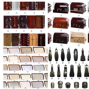 Cercueils en bois de chêne rouge américain <span class=keywords><strong>massif</strong></span> de haute qualité en gros - Cercueils et urnes funéraires personnalisés pour les funérailles - Product Image 6