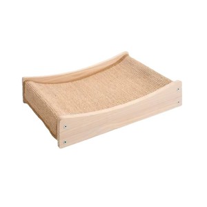 ที่นอนแมวแบบไม้พร้อมแผ่นรองทำความเย็น 1 ชั้น ทนทานสำหรับแมว - Product Image 3