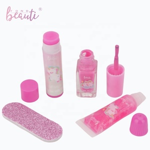 Kit lavable no tóxico para niñas con bolsa bálsamo conjunto de maquillaje de tinte labial para niños - Product Image 6