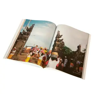 Impressão de catálogo de revistas em brochura A4 com pasta perfeita