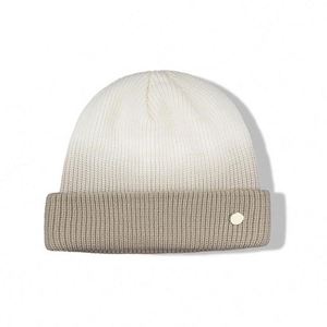 Hot Selling Fashion Custom Gradient Tie Dye Cuffed Winter Knitted Fisherman <b>Beanie</b> <b>Hat</b> for Women and Girls - Product Image 6