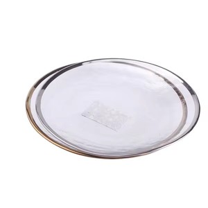 <span class=keywords><strong>Sottopiatti</strong></span> di Lusso in Vetro per Matrimoni, 33cm, Ecologici, Rotondi, per Decorazione Casa - Product Image 6