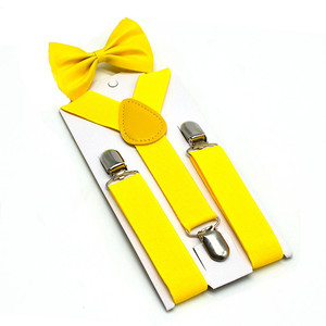 Child Kids <strong>Suspenders</strong> <strong>Bow</strong> <strong>Tie</strong> <strong>Set</strong> Elastic <strong>Suspender</strong> <strong>Set</strong> for Boys and Girls - Product Image 6