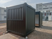 Mini contenedor emergente de comida rápida de acero de 10 pies para el hogar, Bar, Hotel, cafetería, diseño moderno, tienda de conveniencia portátil Modular para exteriores