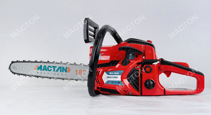 เลื่อยโซ่ยนต์เบนซินเกรดอุตสาหกรรม 52 ซีซี ราคาดี ปรับแต่งได้ พร้อมบาร์นำขนาด 18-20 นิ้ว สำหรับตัดไม้ - Product Image 3