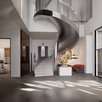 Services complets de conception d'architecture, d'aménagement intérieur et de paysagisme pour les bâtiments de bureaux d'entreprise