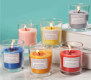 Vela Aromática de Cera de Soya Multicolor, Moderna y Popular, para Decoración del Hogar, Hotel u Oficina - Product Image 4