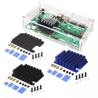 Heatsink Berkualitas Baik Kompatibel dengan Modul Komputer Raspberry Pi (CM4) CM5 Heatsink dengan Sekrup dan Pita Termal