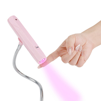 Tragbare kabellose UV-LED-Gel-Mini-Nagel lampe 9W Professional 2-IN-1 Handheld Flash Cure Manic ure Polish Machine