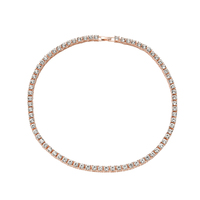 Chaîne hiphop imitation diamant, colliers ras du cou, style hip-hop, bijou pendentif