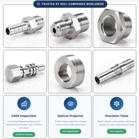 Pièces usinées CNC sur mesure en aluminium, acier inoxydable, laiton – Usine OEM avec 15 ans d'expérience, précision +/-0,01 mm, sans MOQ, devis rapide