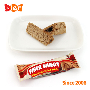 OEM bán buôn tùy chỉnh Halal đồ ăn nhẹ Mini giòn tam giác sợi lúa mì Wafer Biscuit thanh sô cô la mứt đầy thanh sô cô la - Product Image 5