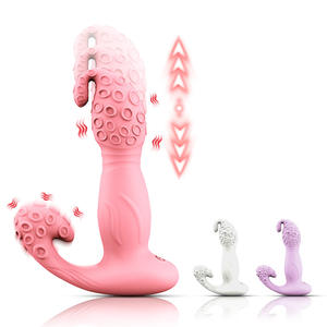 Vibradores de bragas telescópicos con diseño de pulpo de 9 frecuencias - Product Image 1