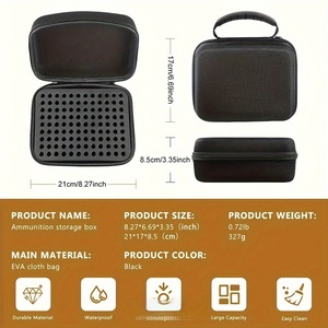 Estuches para Balas de Material EVA Resistente, 216 Piezas de Doble Capa, 108 Piezas de Capa Simple, para Balas de 9 mm y Otros Tamaños, Accesorios de Caza Seguros - Product Image 3